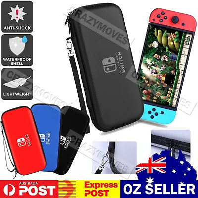 For Nintendo Switch Shell Carrying Case Storage Bag Cover Shockproof  VIC • $11.55