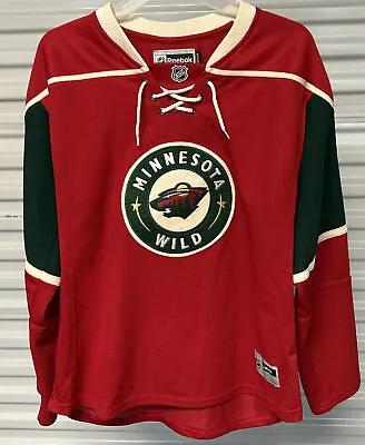 $59.99 • Buy Women's Reebok NHL Minnesota Wild Zach Parise #11 Red Alternate Hockey Jersey XL