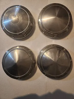 68-74 MOPAR Dog Dish Hub Caps 9  Set Of 4 Dodge Plymouth Chrysler Driver Quality • $99