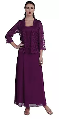 Mother Of The Bride Dress 8466BM - PLUM - Size 4X NWTags • $29