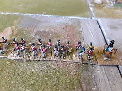 15 Mm Napoleonic British Infantry  24 Figures Plus General Picton Mounted • £16