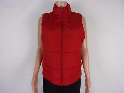 Made For Life     Front Zip Sleeveless Vest   SIZE:M  RED • $7.18