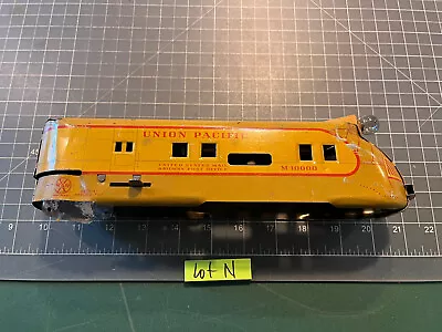 Marx Train M-10000 Union Pacific LOCOMOTIVE Passenger Car SHELL ONLY LOT N • $29.95