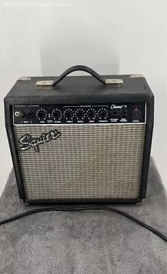 Vintage Fender Squier Champ 15 Guitar Amplifier Type: PR-408-Input: 28W-120V • $63.99