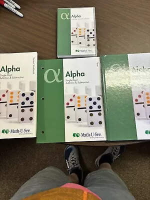 Math U See ALPHA Single Digit Addition & Subtraction Complete Set • $49.95