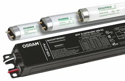 Osram QTP 3X32T8/UNV ISN-SC Fluorescent Ballast F32T8 Lamps-Brand New SEALED • $16.89