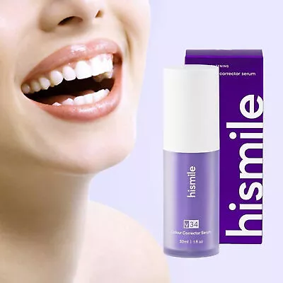 4Pcs Hismile V34 Colour Corrector Teeth Whitening Tooth Stain Removal Purple • $3.59