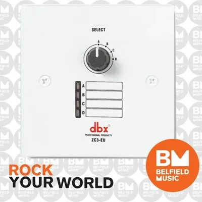 DBX ZC3 Zone Controller Wall-Mounted Programmable Selecter ZC-3 - Brand New • $159