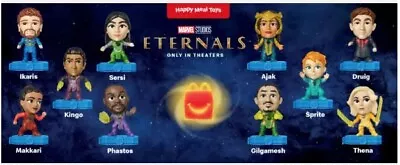 2021 Disney's Marvel Eternals Mcdonalds Happy Meal Toys - U - Pick • $2.49