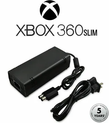 $17.95 • Buy NEW Xbox 360 Slim Slim/S Power Supply Brick AC Adapter Charger With Power Cord