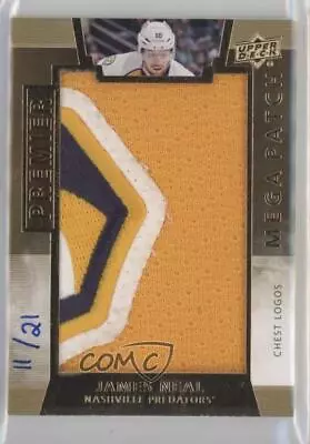 2014-15 Upper Deck Premier Mega Patch Chest Logos /21 James Neal #PMP-JN Patch • $114.39