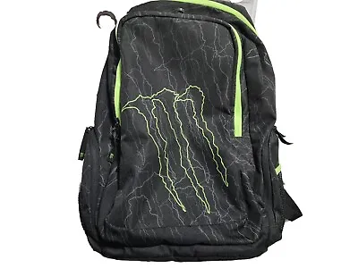 2013 MONSTER Energy Drink Promo BACKPACK Lightly Used Excellent Condition • $37.50