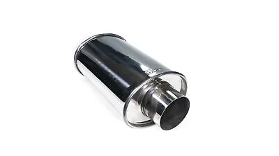 Squirrelly SilentMAX Stainless Steel Mini Muffler / Resonator 3  Inlet / Outlet • $74.99