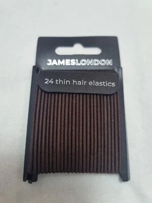 £2.20 • Buy 24x Thin Hair Bands Hair Elastic Metal Free Thin Elastics By James London Fast