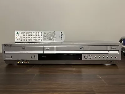 Sony SLV-D271P DVD Player VCR VHS Recorder Combo W/ Remote Tested Read Disc • $80