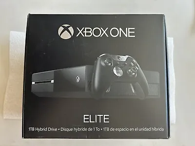 Microsoft Xbox One 1 TB Elite Console Bundle Open Box Nearly Complete • $185