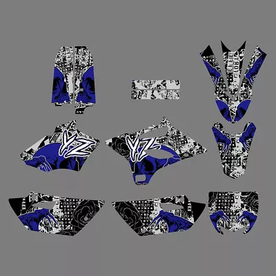 Team Graphics Background Decals Stickers For Yamaha YZ85 2015 2016 2017-2020 • $98.99