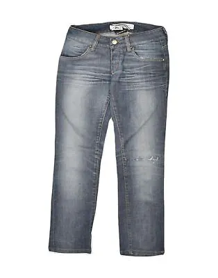 MET Womens Slim Jeans W26 L29 Blue Cotton PZ08 • $9.95