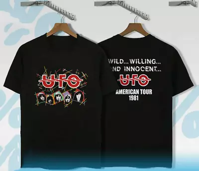 UFO Band 1981 AMERICAN Tour T Shirt Size S-4XL Short Sleeve • $7.99