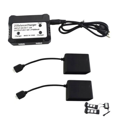 2in1 Charger Box With USB Cable For MJX Bugs 4W B4W D88 EX3 HS550 GPS RC Drone • $28.16