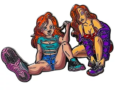 Sexy Roxanne Jessica Rabbit Enamel Pin - A Goofy Movie Lapel Hot Sexy Chicks • $14