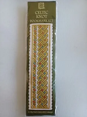 £7.75 • Buy New Unused, Textile Heritage, Counted Cross Stitch Bookmark Kit. 'celtic Knot'.