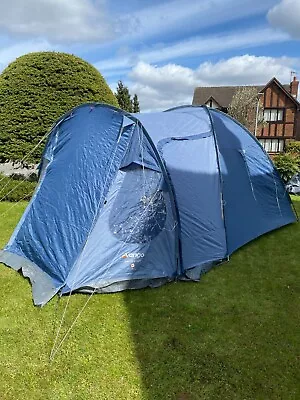  Vango 500 Family Tent Sleeps Up To 5 Person Groundsheet Inner Bedroom • £99