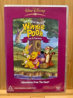 Winnie The Pooh The Magical World Of  - Love & Friendship (DVD) RARE • £11.27