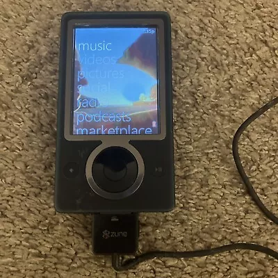 ZUNE Model 1089 30GB MP3 Player Tested • $59.99