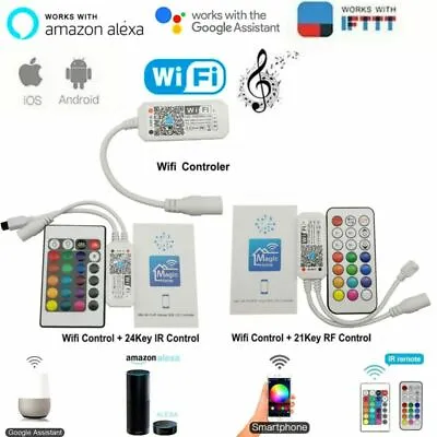 Magic Home BT Wifi RGB RGBW RGBWC LED Strip Controller Smartphone Control • $6.29