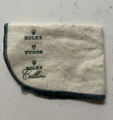 Vintage Rolex 5513 Submariner Oyster Perpetual Polishing Cloth #27h • $79.95