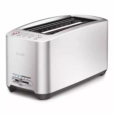 Breville The Smart Toast Toaster 4 Slice Long Silver • $299.99