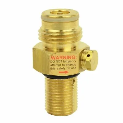 Brass Pin Valve For CO2 Paintball Tank C02 • $22.99