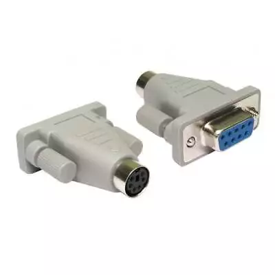 £3.07 • Buy PS/2 Female - DB9 9 Pin Serial Female Mouse Keyboard Adaptor Converter