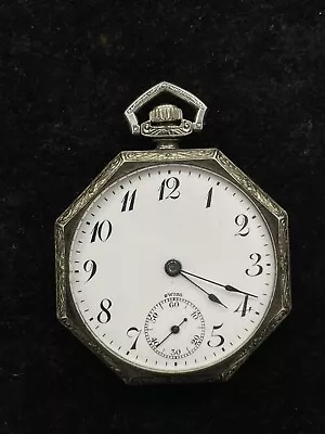 Vintage Record W. Co 23 Jewels Pocket Watch • $9.99