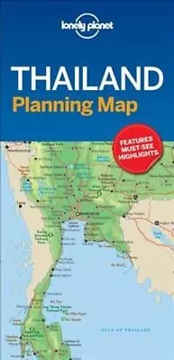 Lonely Planet Thailand Planning Map By Lonely Planet 9781787014558 | Brand New • £7.52
