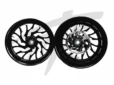 Gsxr Stock Size Solid Black Hellian Wheels 01-08 Suzuki Gsxr 1000 • $2599.99