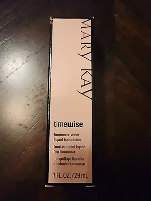 BNIB Mary Kay TimeWise Luminous-Wear Ivory 4 Liquid Foundation FREE Shipping • $16.90