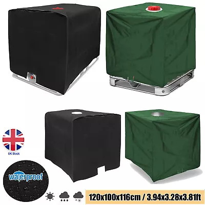 Heavy Duty Rain Sun UV Protective Hood Cover For Water Tank 1000 L IBC Container • £12.99