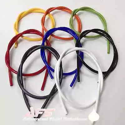£4.09 • Buy Silicone Vacuum Vac Hose Pipe Tube 3mm 4mm 5mm 6mm 7mm 8mm 9mm 10mm All Colours