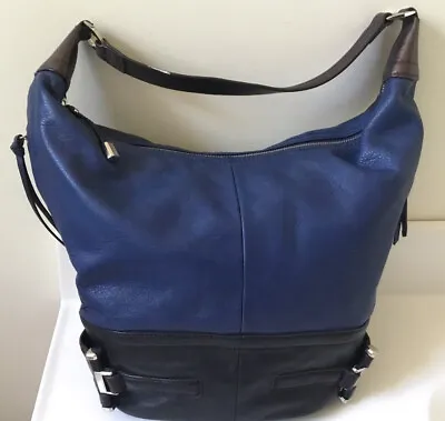 Women’s B Makowsky Leather Hobo Shoulder Bucket Tote Satchel Bag • $65.99