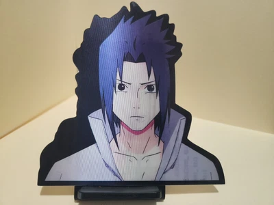 $7.99 • Buy Sasuke Uchiha: Naruto Shippuden Anime 3D Lenticular Motion Sticker Decal