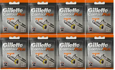 Gillette Contour Plus (Atra Plus) Refill Razor Blades - 80 Cartridges • $141.61