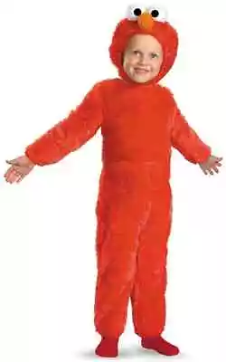 Elmo Sesame Street Red Monster Fancy Dress Up Halloween Toddler Child Costume • $37.90