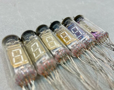 $35.50 • Buy 6 Pcs Iv-6 (ИВ-6)new Vfd Nixie Vacuum Tubes For Digital Clock
