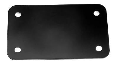 LFPartS Black Motorcycle License Plate Backing Reinforce Plate For Motorcycle... • $15.99