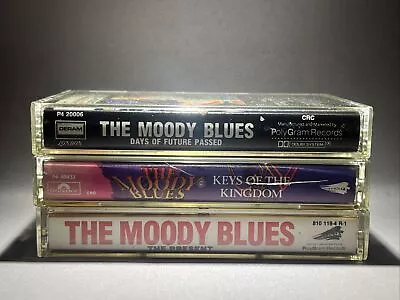 Lot Of 3 - The Moody Blues Cassette Tapes - Days Of Future Passed Clean & Tested • $17.99