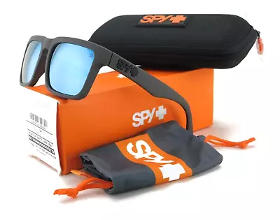 New SPY HELM Sunglasses | Soft Matte Dark Gray / Gray Green POLAR Blue Spectra • $110.50