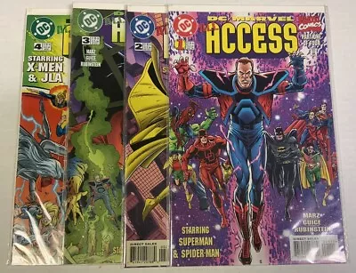 DC / Marvel: All Access #1-4 CROSSOVER Complete Set 1 2 3 4 • $29.99