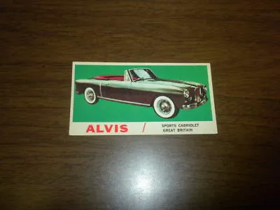 SPORTS CARS #51 Trading Card Topps 1961 Printed In U.S.A. • $12.50